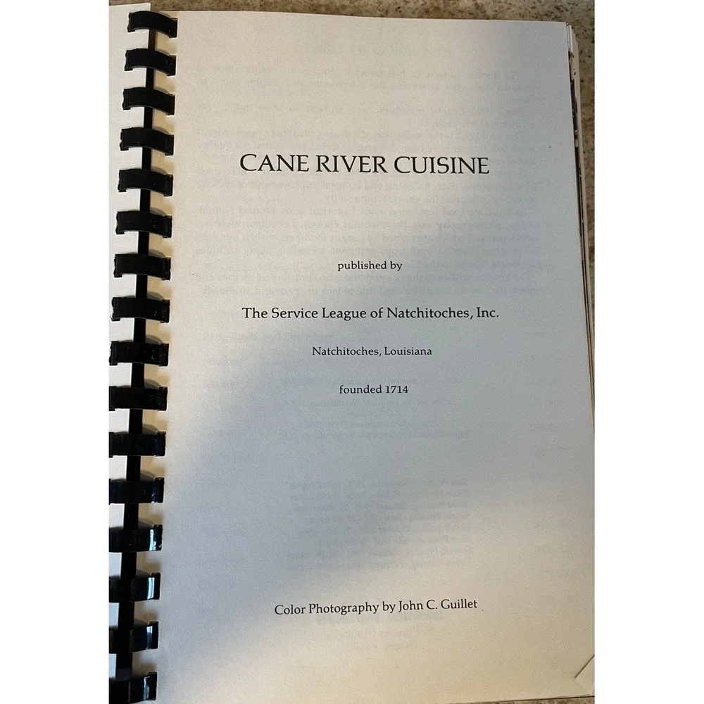 Cane River Cuisine Louisiana's Finest Recipes Cookbook Spiral‎ Cajun Natchitoses